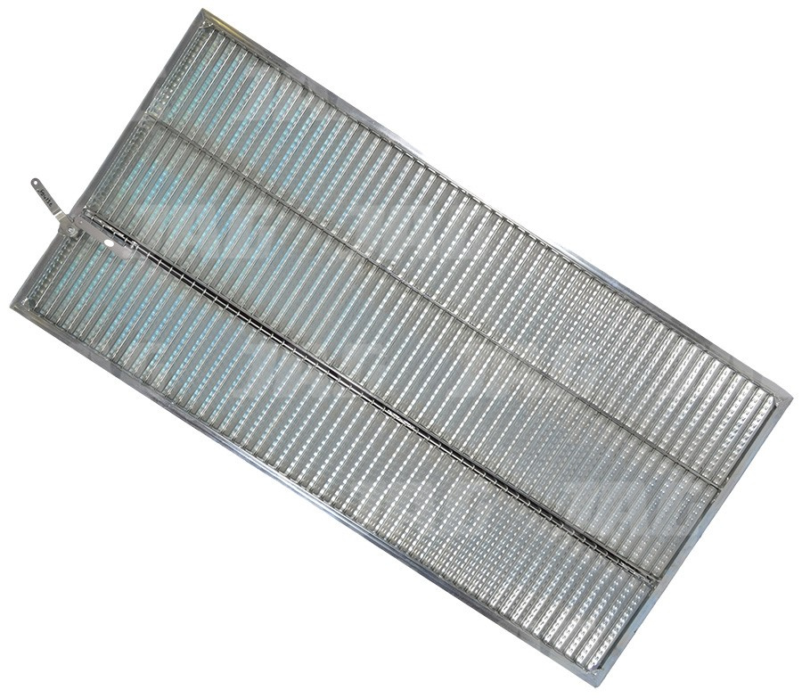JAG05-0479 Sito żaluzjowe ocynkowane dolne, lamela-10mm Premium