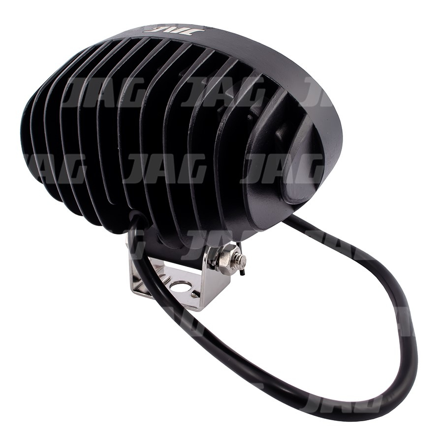 JAG96-0035 Lampa robocza LED, 24W, 10-30V, 8 EPISTAR LEDx3W, FLOOD, Owalna