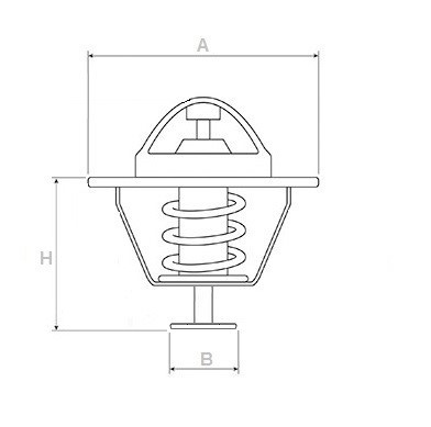 4133L019 Termostat z obudową