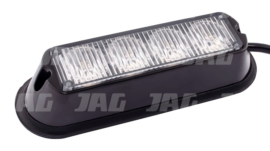 JAG96-0051 Lampa Błyskowa JAG (Stroboskop) LED, 12W, 9-30V, 4LEDx3W