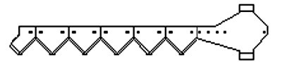 JAG11-0023 Kosa MF 3,00m /JAG sections/ kpl.