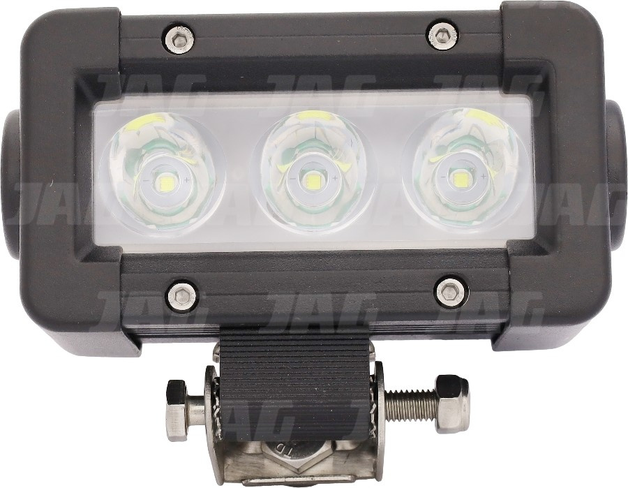 JAG96-0045 Lampa robocza LED, 30W, 10-30V, 3 CREE LEDx10W, FLOOD, Listwa JAG