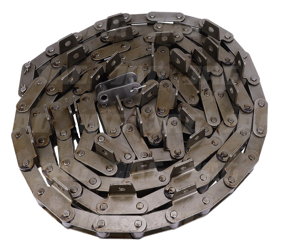 JAG24-0074 Łańcuch podajnika pochyłego środkowy ROLLON-SOLID, JOHN DEERE DQ09841 AZ24243