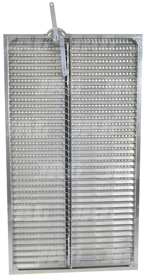 JAG05-0062 Sito żaluzjowe ocynkowane dolne, lamela-10mm, CLAAS 0006739010