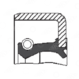 415084 Uszczelniacz SKT, CORTECO 12011373 12011373B