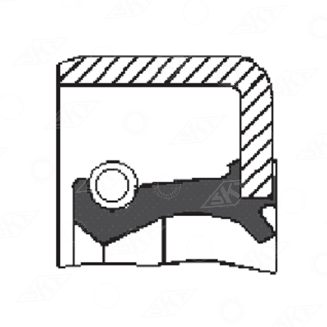 041053-L Uszczelniacz SKT, NEW HOLLAND 47129340 SKT 041053-L