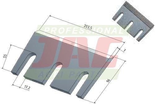 Nóż do trawy MWS Germany
