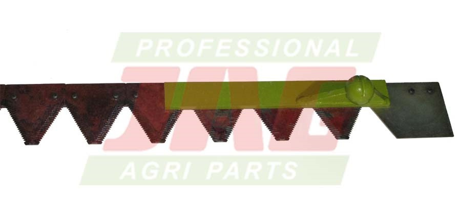JAG01-0078 Kosa CLAAS 2,60m 2-bagn. /JAG sections/ kpl. JAG PREMIUM, CLAAS 0006106420 0006112090