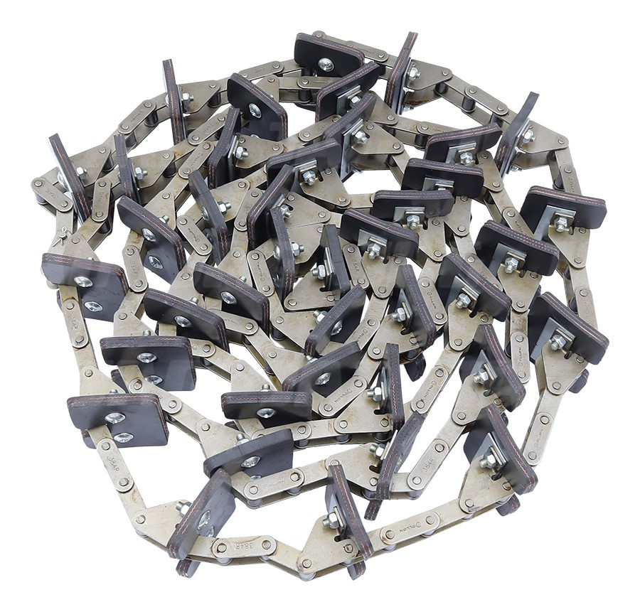 JAG04-0040 Przenośnik łańcuchowy kompletny (łopatki skręcane) JAG, CLAAS 0007353670 0006018190