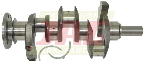 3637454M91 Wał korbowy na sznur Perkins 3.152 (z przeciwwagą) - Forged