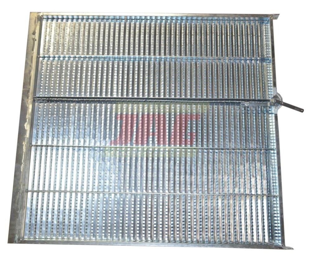80511505 Sito żaluzjowe ocynkowane dolne, lamela-10mm, NEW HOLLAND 80427001 80511505