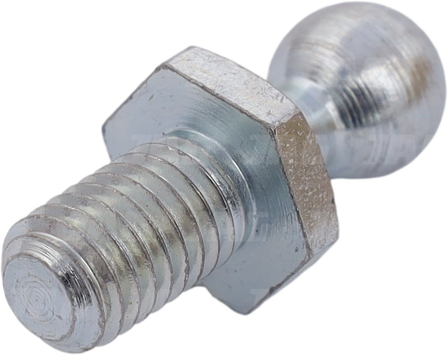 JAG99-1266 Sworzeń kulowy siłownika gazowego M8x1.25/13mm, kula:10mm.