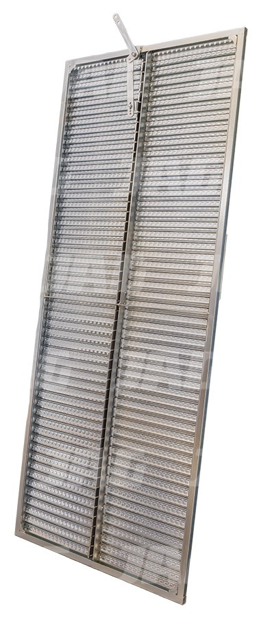 JAG05-0432 Sito żaluzjowe ocynk dolne, lamela-10mm JAG PREMIUM