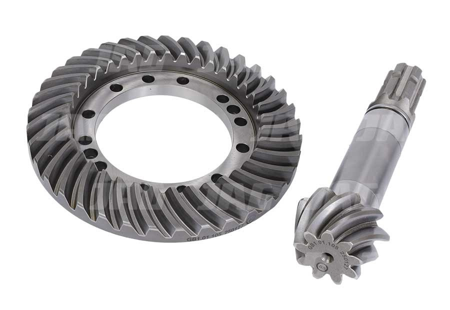 3764020M92 Wałek atakujący + zębatka Z9/37, MASSEY FERGUSON 3764020M91 3764020M92