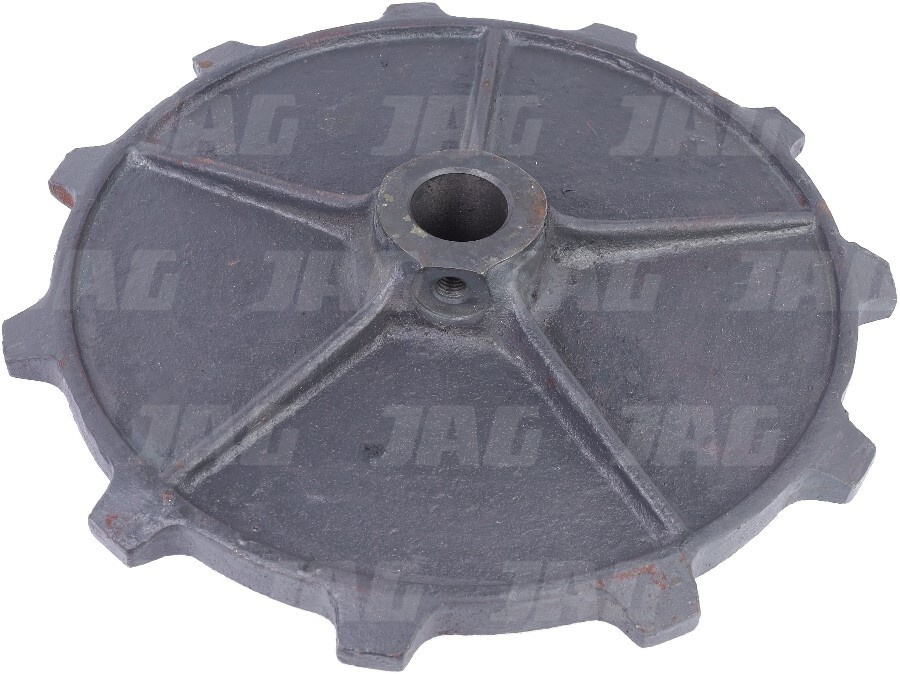 JAG04-0135 Koło zębate podajnika pochyłego dolne (bez tulejki, otwór na fi30), CLAAS 0006104600 000610498