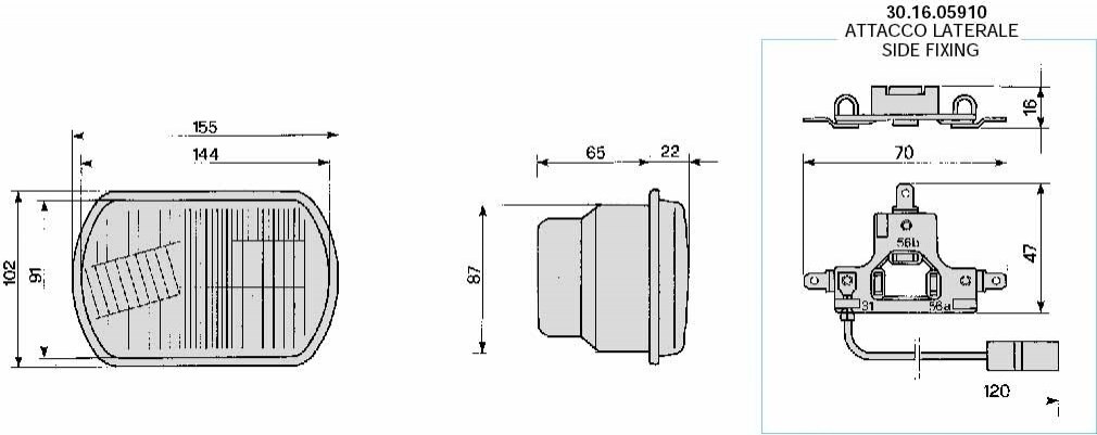 1984880C1 Lampa przód lewa/prawa COBO
