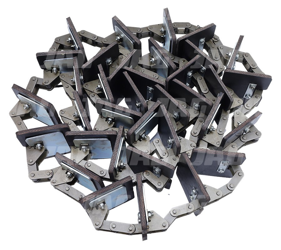 JAG04-0101 Przenośnik łańcuchowy kompletny(łopatki skręcane) JAG, CLAAS 0006827570 JAG JAG04-0101