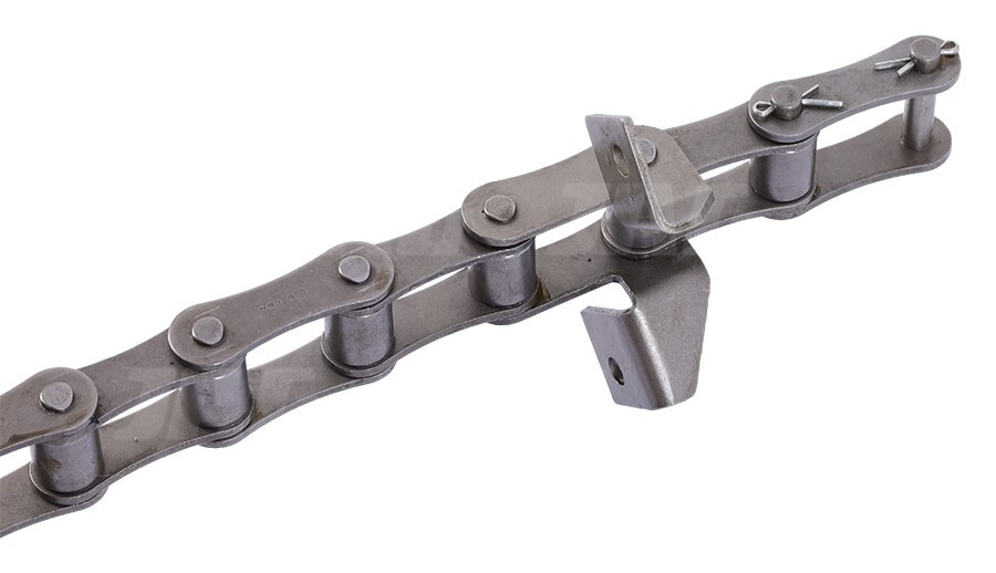 S55V/SE/J3A Łańcuch podajnika elewatorowego (rozginane łapki) 162 rolki 6,7mb ROLLON-SOLID