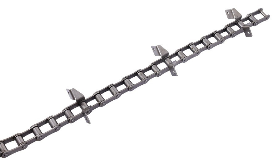 S55V/SE/J3A Łańcuch podajnika elewatorowego (rozginane łapki) 162 rolki 6,7mb ROLLON-SOLID