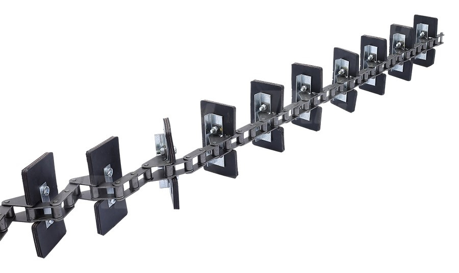 JAG04-0088 Przenośnik łańcuchowy kompletny (łopatki skręcane) JAG, CLAAS 0006827960 0006827961