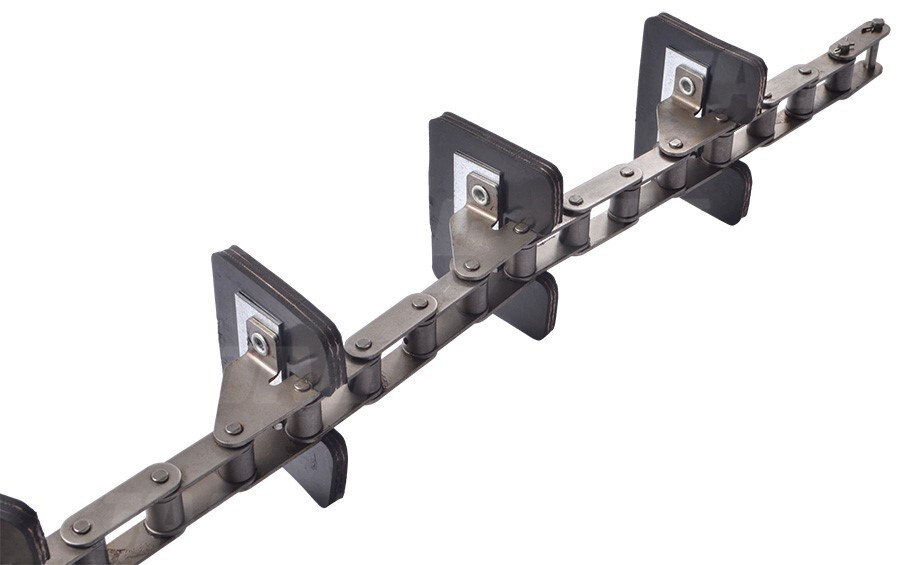 JAG04-0030 Przenośnik łańcuchowy kompletny (łopatki nitowane) JAG, CLAAS 0006192250