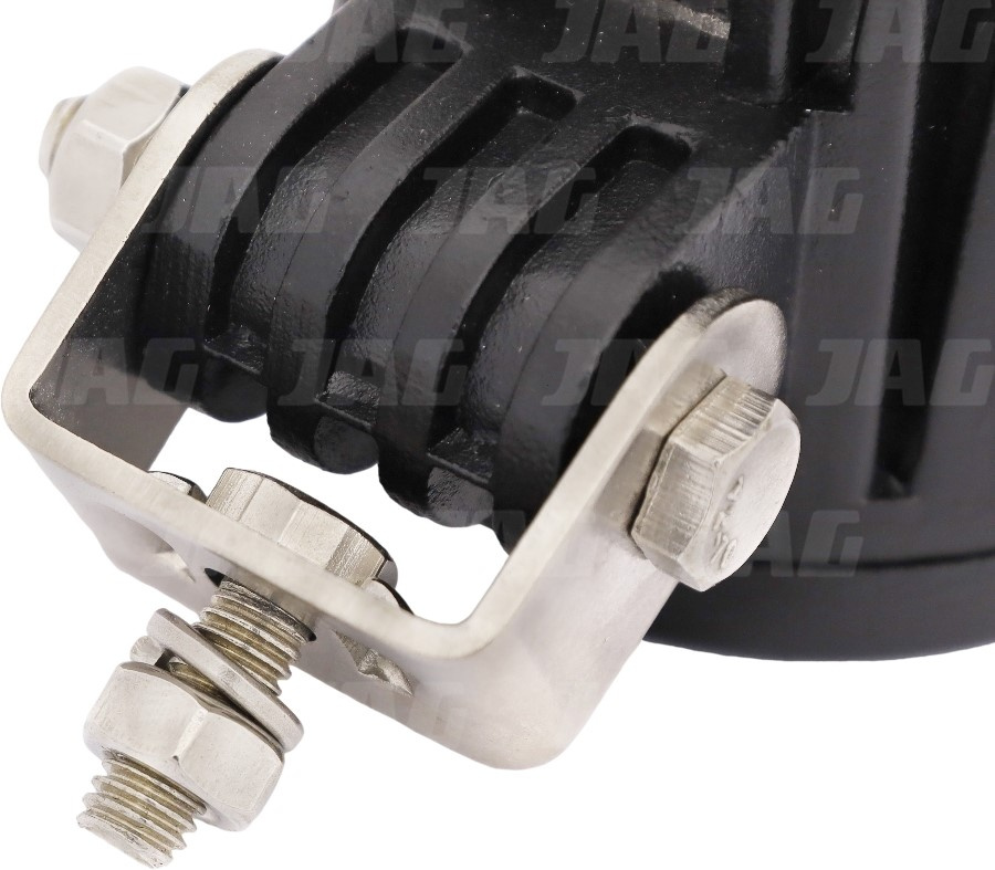 JAG96-0023 Lampa robocza LED, 10W, 10-30V, 1 CREE LEDx10W, SPOT, Okrągła JAG
