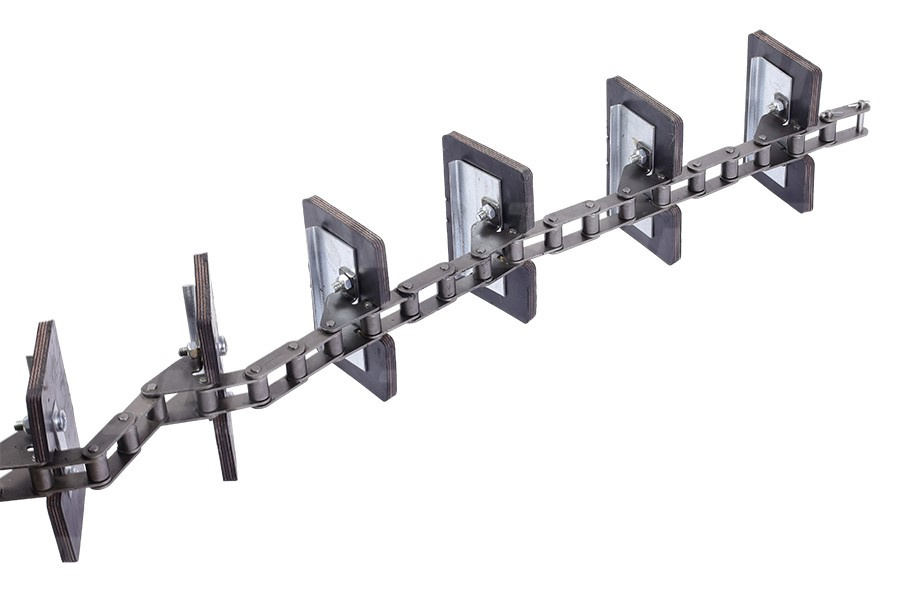 JAG04-0076 Przenośnik łańcuchowy kompletny (łopatki skręcane) JAG