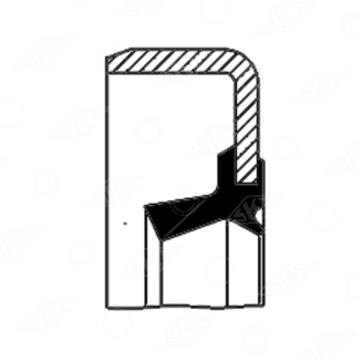 46072 Uszczelniacz SKT, CARRARO 115715 FIAT 5122548