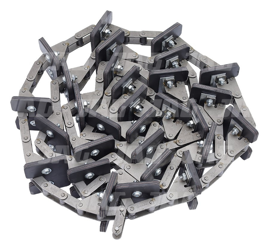 JAG04-0037 Przenośnik łańcuchowy kompletny (łopatki skręcane) JAG, CLAAS 0007742400 0007356100