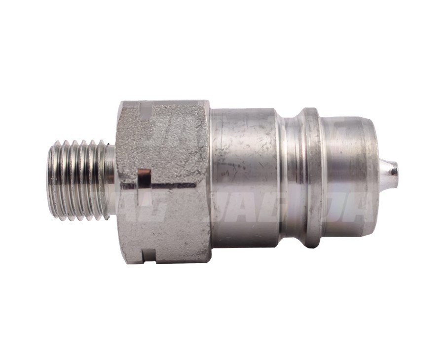 JAG95-0065 Szybkozłącze hydrauliczne grzybkowe-wtyczka z gwintem zewnętrznym, DN12,5, M14X1,5, 8L, ISO7241-A