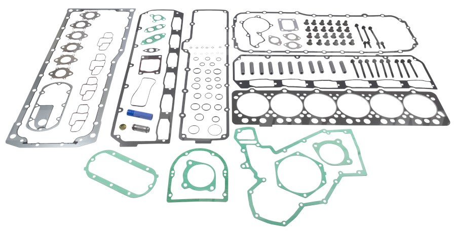 JAG99-1416 Zestaw uszczelek góra+dół+śruby, JOHN DEERE RE528400 DZ115339