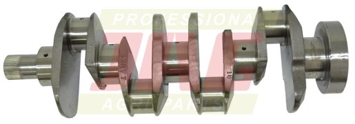 ZZ90202 Wał korbowy Perkins na simmering 3/10 otworów (szeroka płetwa) 4.236 / 4.248 - Forged