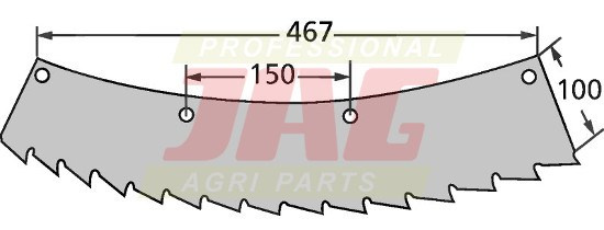 78238 Nóż sieczkarni prawy