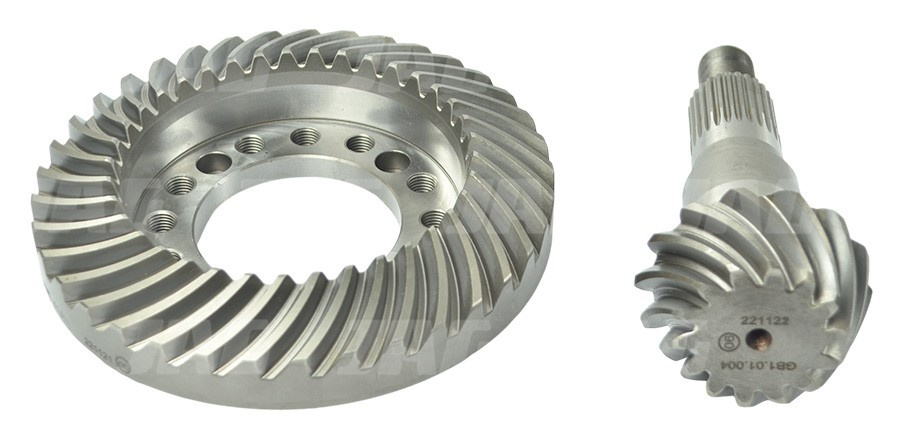 AL81833 Wałek atakujący + zębatka Z14/37, JOHN DEERE AL81833 DEUTZ FAHR 04415004
