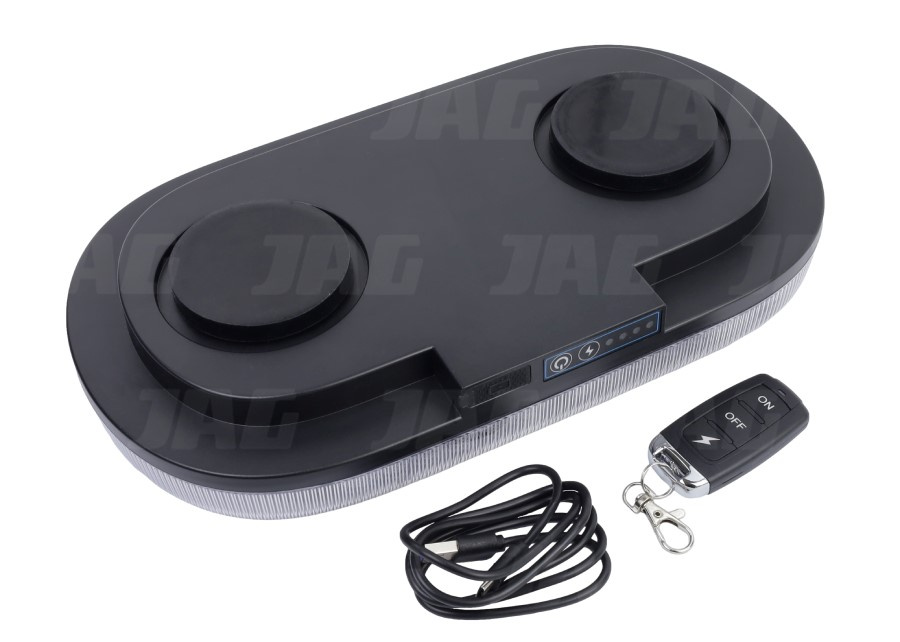 JAG96-0076 Lampa robocza 48 LED, 12-24V, mocowanie na magnes JAG