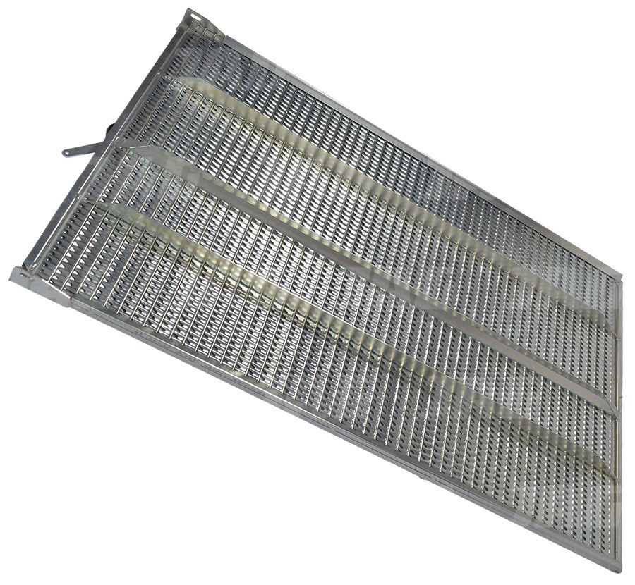 JAG25-0042 Sito żaluzjowe ocynkowane dolne, lamela-10mm