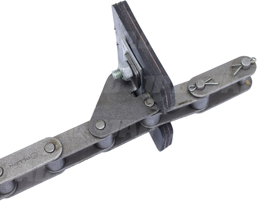 JAG04-0077 Przenośnik łańcuchowy kompletny (łopatki skręcane) JAG, CLAAS 0006543180 0007741430