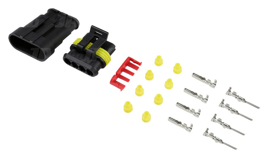 JAG91-0006 Komplet złączki AMP superseal 4PIN