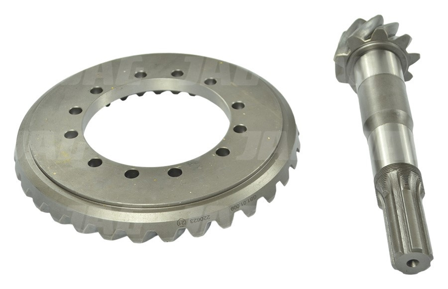 3427104M91 Wałek atakujący + zębatka Z9/33, MASSEY FERGUSON 3427104M91