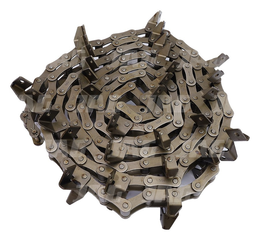 S55/SE/J2A Łańcuch podajnika elewatorowego (rozginane łapki) ROLLON-SOLID