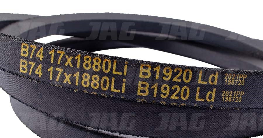 17x1880Li/1920Ld B74 Pas klinowy GATES DELTA CLASSIC, KEMPER LCA67563 CNH 389245