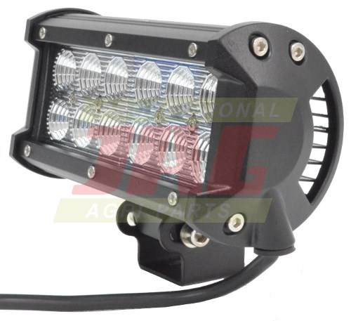 JAG96-0038 Lampa robocza LED, 36W, 10-30V, 12 CREE LEDx3W, FLOOD, Listwa podwójna