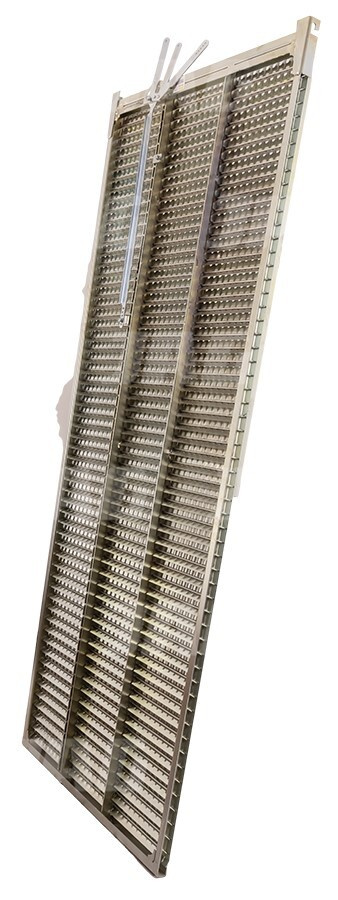 JAG05-0049 Sito żaluzjowe ocynkowane górne, lamela-22mm JAG PREMIUM, CLAAS 0006001181