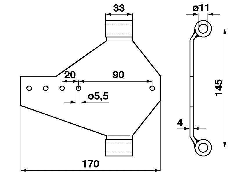 JAG11-0009 Główka kosy stary typ JAG PREMIUM, MASSEY FERGUSON 404536M91 404536M1