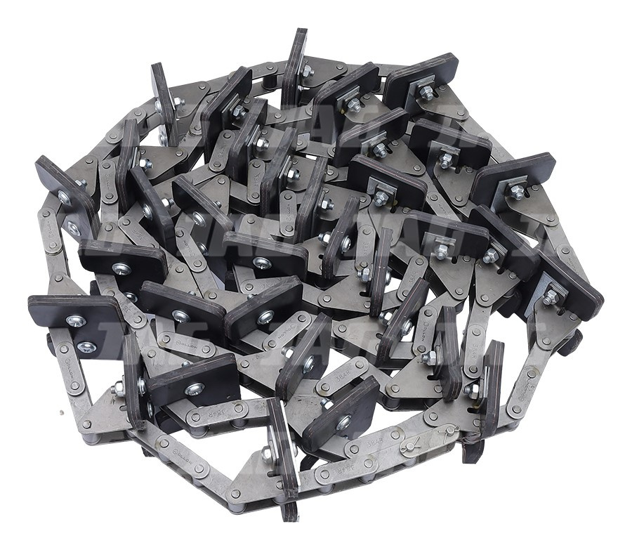 JAG04-0272 Przenośnik łańcuchowy kompletny (łopatki skręcane) JAG, CLAAS 0007254760 JAG JAG04-0272