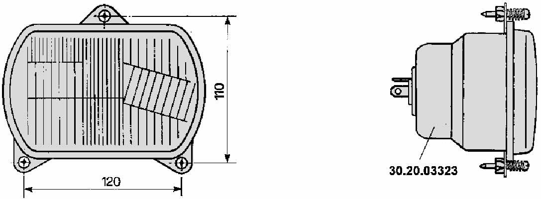 1984880C1 Lampa przód lewa/prawa COBO