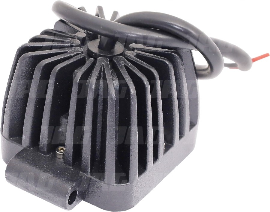 JAG96-0019 Lampa robocza LED, 10W, 10-30V, 1 CREE LEDx10W, SPOT, Kwadratowa JAG