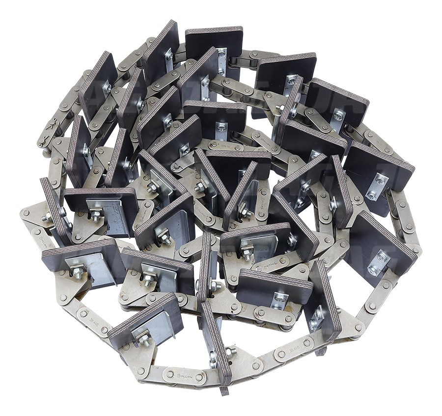 JAG04-0387 Przenośnik łańcuchowy kompletny (łopatki skręcane) JAG, CLAAS 0006015960 0005417830