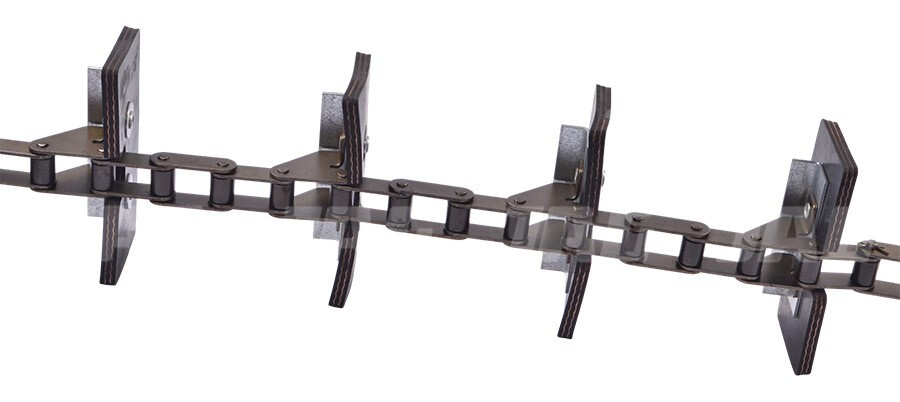 JAG04-0390 Przenośnik łańcuchowy kompletny (łopatki nitowane) JAG, CLAAS 0006726722