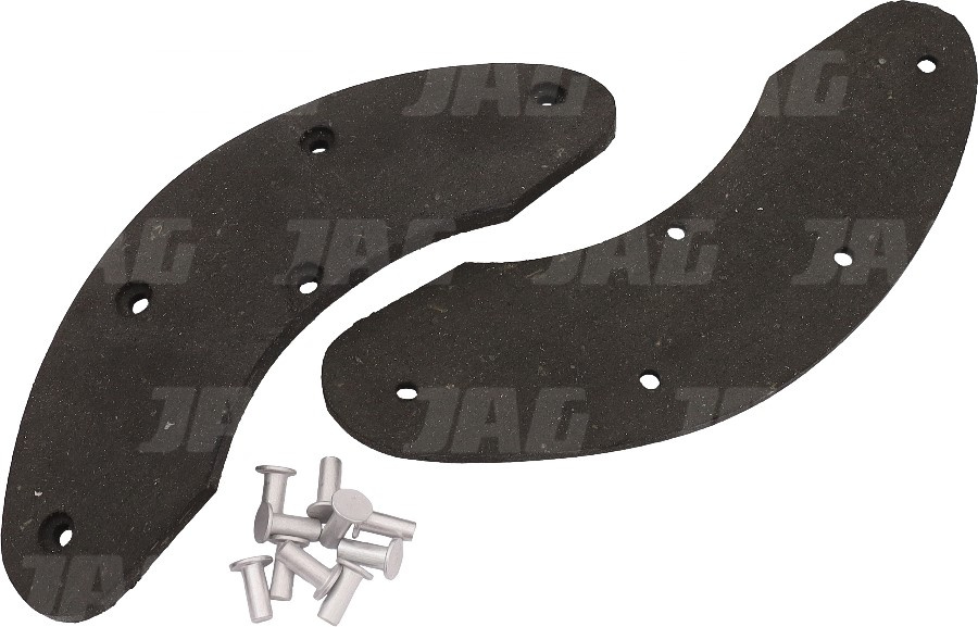 JAG08-0012 Klocki hamulcowe 2szt+nity, CLAAS 0007130470 0007130130